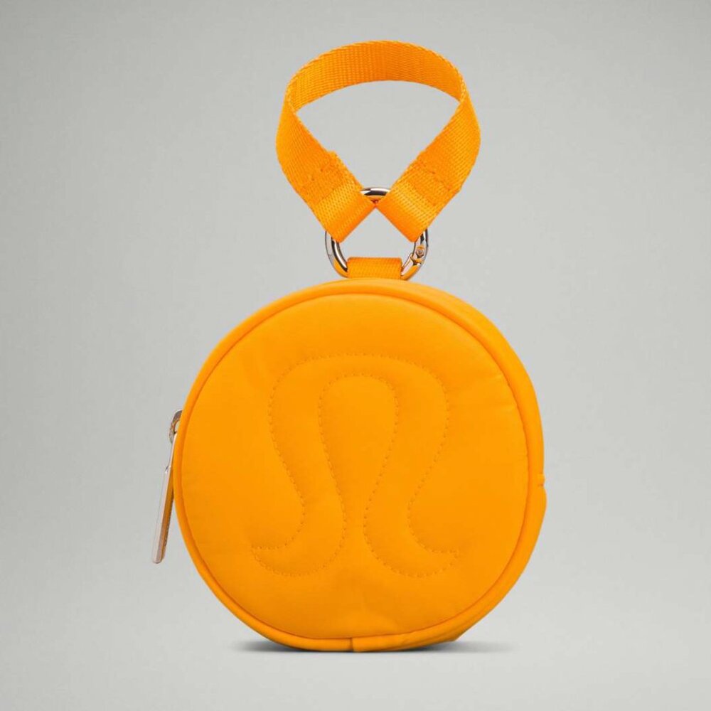 NWT Lululemon Logo Pouch - Clementine